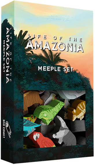 Life of the Amazonia Meeple Set - Collector's Avenue