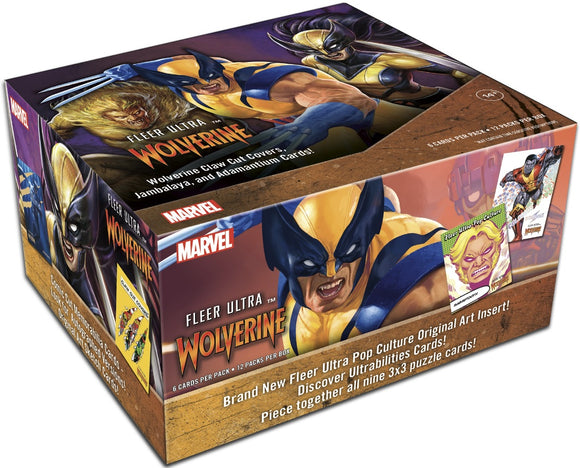 2023 Upper Deck Fleer Ultra Marvel Wolverine Hobby Box