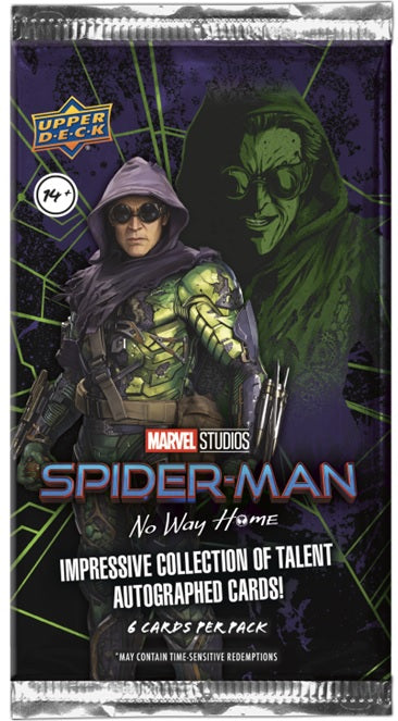 Upper Deck Marvel Studios Spider-Man No Way Home Hobby Box - Collector's Avenue