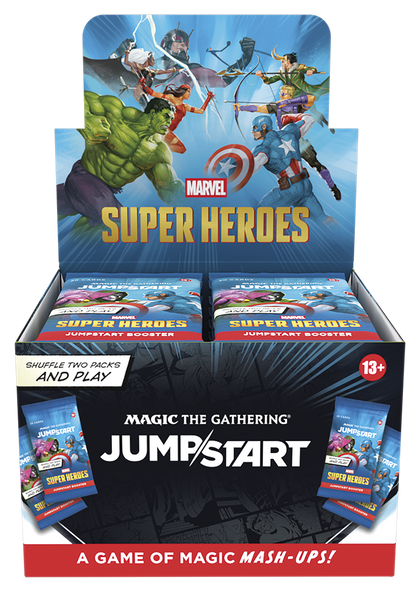 MTG Magic The Gathering - Marvel Super Heroes - Jumpstart Booster Box