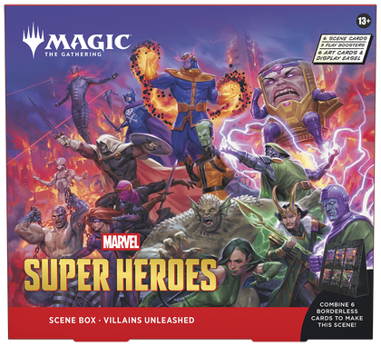 MTG Magic The Gathering - Marvel Super Heroes - Scene Box Villains Unleashed