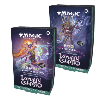 MTG Magic The Gathering - Lorwyn Eclipsed - Commander Deck - Set of 2