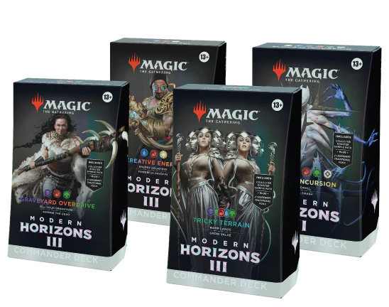 MTG Magic The Gathering - Modern Horizons 3 - Commander Deck Set of 4