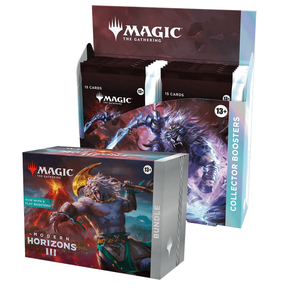 MTG Magic The Gathering - Modern Horizons 3 - (Collector Booster Box + Bundle) Combo #2