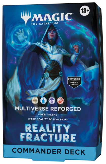 MTG Magic The Gathering - Reality Fracture - Commander Deck - Multiverse Reforged