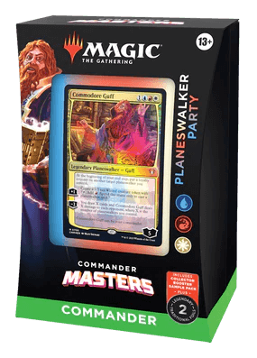 MTG Magic The Gathering Commander Masters Commander Deck - Planeswalker Party - Collector's Avenue