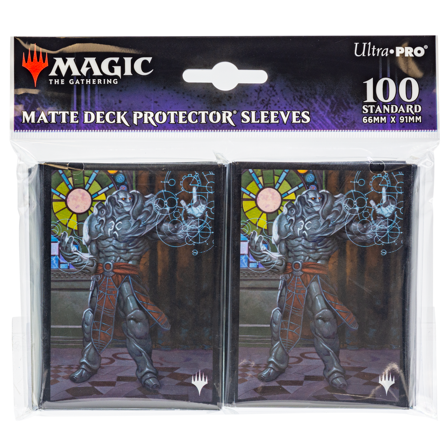 MTG Magic The Gathering Dominaria United 100ct Deck Protector sleeves V1 featuring Borderless Planeswalker Karn, Living Legacy - Collector's Avenue