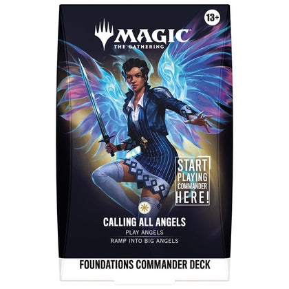 Magic The Gathering Foundations Commander Deck Calling All Angels