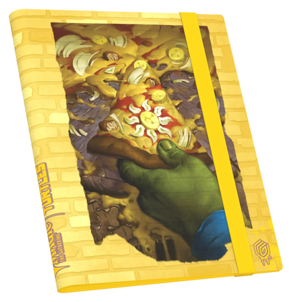 MTG Magic The Gathering Ultimate Guard 18 Pocket Flexxfolio 360 Sideloading Binder - Teenage Mutant Ninja Turtles - Plains