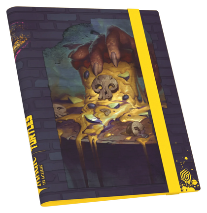 MTG Magic The Gathering Ultimate Guard 18 Pocket Flexxfolio 360 Sideloading Binder - Teenage Mutant Ninja Turtles - Swamp