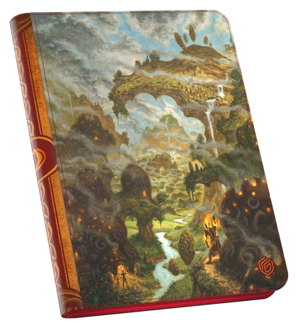 MTG Magic The Gathering Ultimate Guard 18 Pocket Zipfolio 360 Xenoskin Sideloading Binder - Lorwyn Eclipsed - Mountain