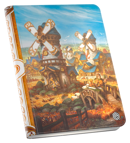 MTG Magic The Gathering Ultimate Guard 18 Pocket Zipfolio 360 Xenoskin Sideloading Binder - Lorwyn Eclipsed - Plains