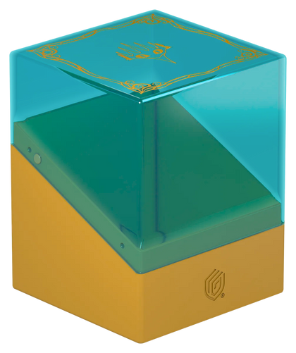 MTG Magic The Gathering Ultimate Guard Boulder 100+ Deck Case - Lorwyn Eclipsed - Changelings (Blue/Yellow)