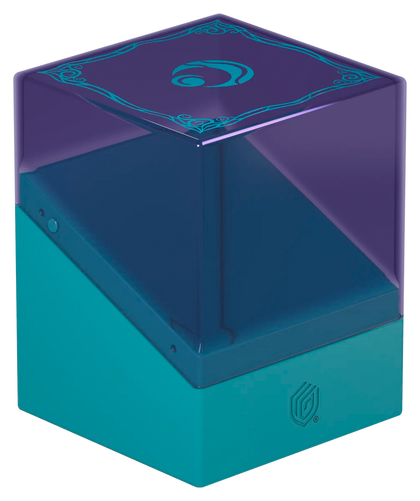 MTG Magic The Gathering Ultimate Guard Boulder 100+ Deck Case - Lorwyn Eclipsed - Faeries (Purple/Blue)