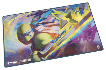 MTG Magic The Gathering Ultimate Guard Playmat - Teenage Mutant Ninja Turtles - Leonardo's Technique