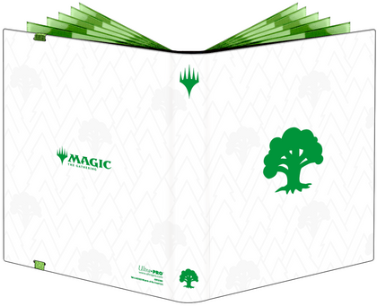 MTG Magic The Gathering Ultra PRO - Mana 8 - 9-Pocket Zip PRO-Binder - Forest - Collector's Avenue