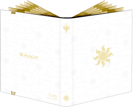 MTG Magic The Gathering Ultra PRO - Mana 8 - 9-Pocket Zip PRO-Binder - Plains - Collector's Avenue