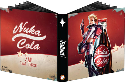 MTG Magic The Gathering Ultra PRO Fallout Nuka-Cola Pinup 12-Pocket PRO-Binder