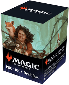 MTG Magic The Gathering Ultra Pro 100+ Deck Box - Wilds of Eldraine - B