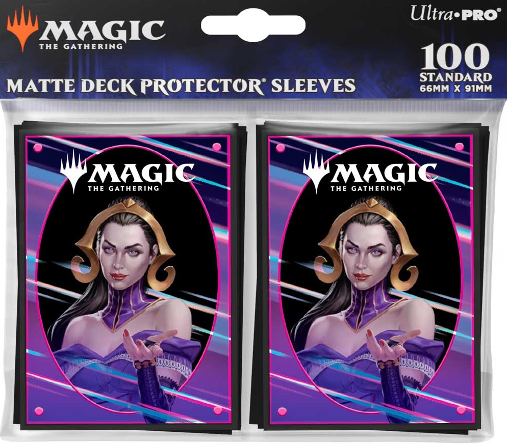 MTG Magic The Gathering Ultra Pro Deck Protector 100ct Sleeves - Foundations - Dark - Collector's Avenue