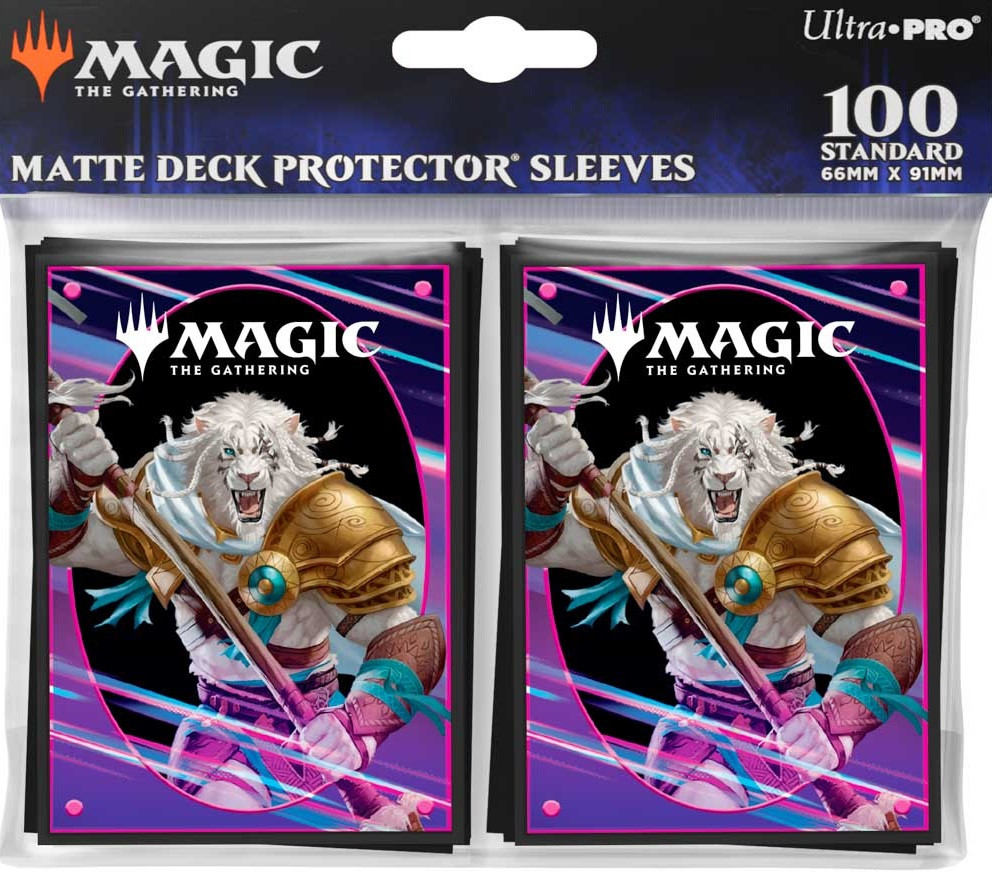 MTG Magic The Gathering Ultra Pro Deck Protector 100ct Sleeves - Foundations - Light - Collector's Avenue