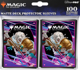 MTG Magic The Gathering Ultra Pro Deck Protector 100ct Sleeves - Foundations - Light - Collector's Avenue