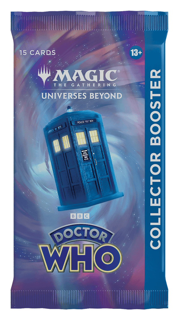 MTG Magic The Gathering Universes Beyond Doctor Who Collector Booster Pack