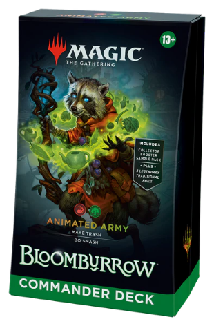 MTG Magic the Gathering - Bloomburrow - Commander Deck- Animated Army - Collector's Avenue