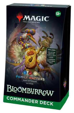 MTG Magic the Gathering - Bloomburrow - Commander Deck- Family Matters - Collector's Avenue