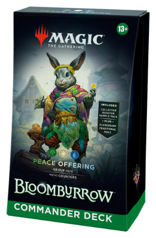 MTG Magic the Gathering - Bloomburrow - Commander Deck- Peace Offering - Collector's Avenue