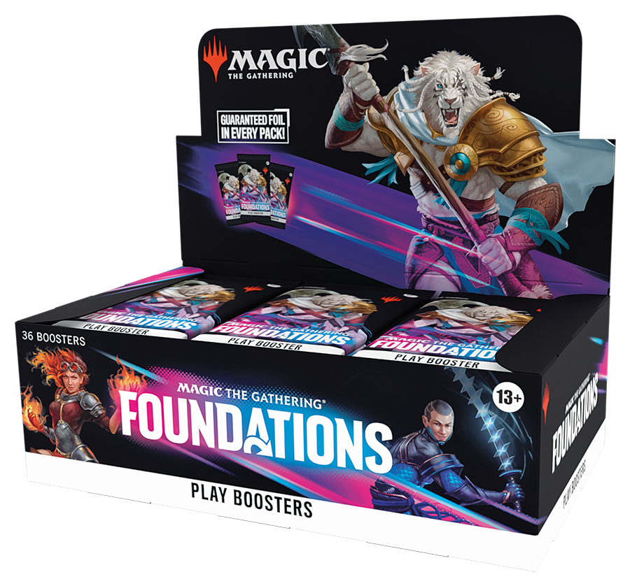 MTG Magic the Gathering - Foundations - Play Booster Box Collector's Avenue MTG Magic the Gathering - Foundations - Play Booster Box Collector's Avenue