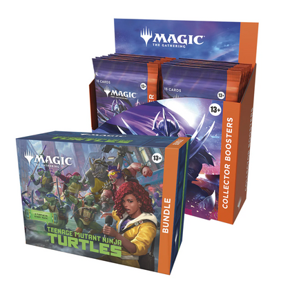MTG Magic the Gathering - Teenage Mutant Ninja Turtles - (Collector Booster Box + Bundle) Combo #2