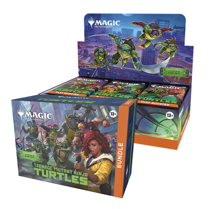 MTG Magic the Gathering - Teenage Mutant Ninja Turtles - (Play Booster Box + Bundle) Combo #1