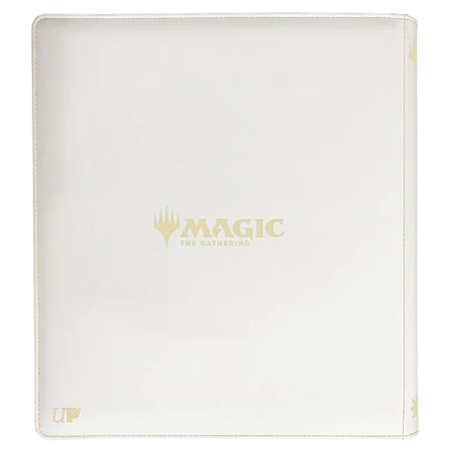 MTG Magic The Gathering Ultra PRO - Mana 8 - 12-Pocket Zip PRO-Binder - Plains - Collector's Avenue