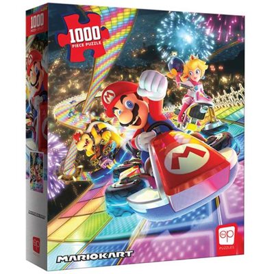 Mario Kart Rainbow Road 1000 Piece Puzzle - Collector's Avenue