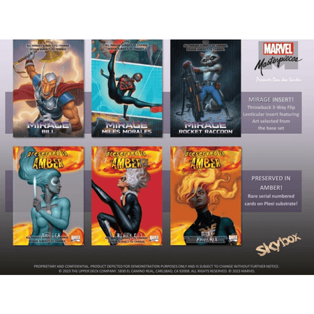 2022 Upper Deck Marvel Masterpieces Hobby Box - Collector's Avenue