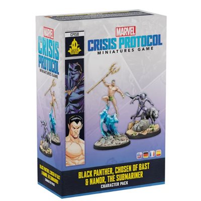 Marvel Crisis Protocol Black Panther Chosen of Bast & Namor The Sub-Mariner Character Pack - Collector's Avenue