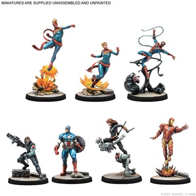 Marvel Crisis Protocol Earth's Mightiest Core Set - Collector's Avenue