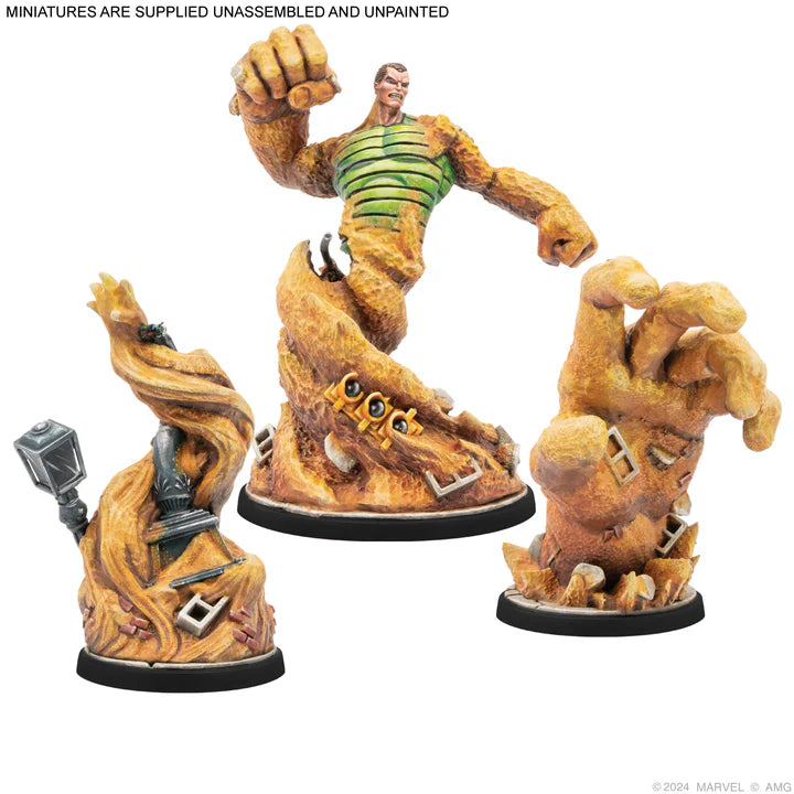 Marvel Crisis Protocol Electro & Sandman & Shocker & Vulture Character Pack - Collector's Avenue