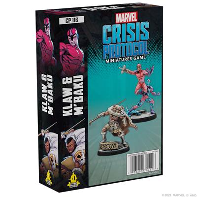 Marvel Crisis Protocol Klaw & M'baku Character Pack - Collector's Avenue