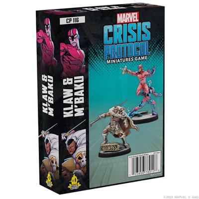 Marvel Crisis Protocol Klaw & M'baku Character Pack