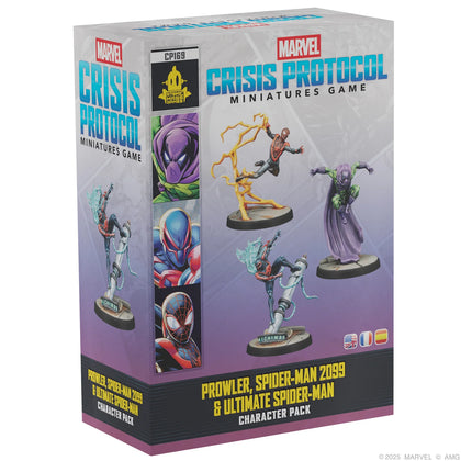 Marvel Crisis Protocol Prowler, Spider-Man 2099 & Ultimate Spider-Man Character Pack