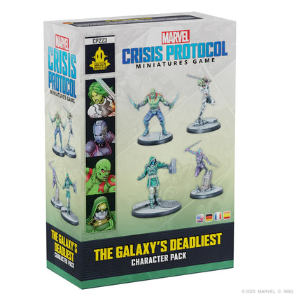 Marvel Crisis Protocol The Galaxy's Deadliest Character Pack