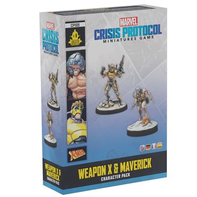 Marvel Crisis Protocol Weapon X & Maverick Character Pack - Collector's Avenue