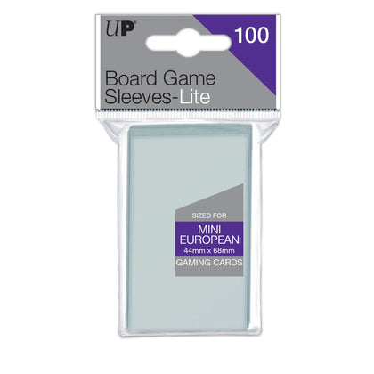 Ultra PRO Lite Mini European Board Game Sleeves 44mm x 68mm 100ct