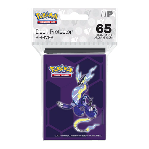 Pokemon Ultra PRO Miraidon Standard Deck Protector Sleeves 65ct - Collector's Avenue