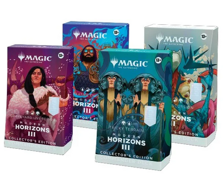 MTG Magic The Gathering - Modern Horizons 3 - Commander Deck Collector Edition Set of 4 - Collector's Avenue