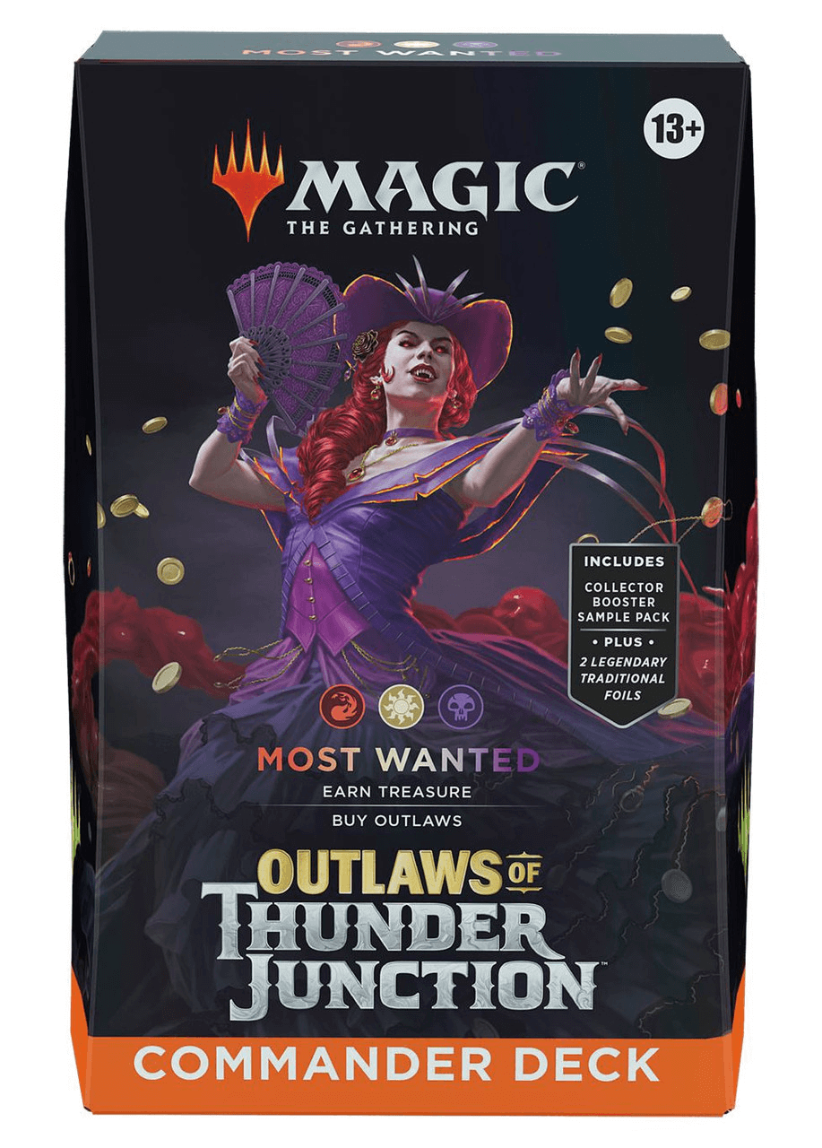 MTG Magic The Gathering - Outlaws of Thunder Junction - Commander Deck - Most Wanted - Collector's Avenue