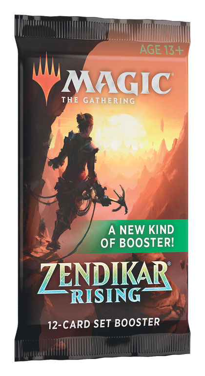 Mtg Magic The Gathering Zendikar Rising Set Booster Pack