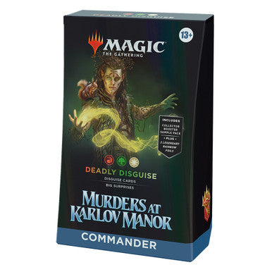 MTG Magic The Gathering Murders at Karlov Manor Commander Deck Deadly Disguise
